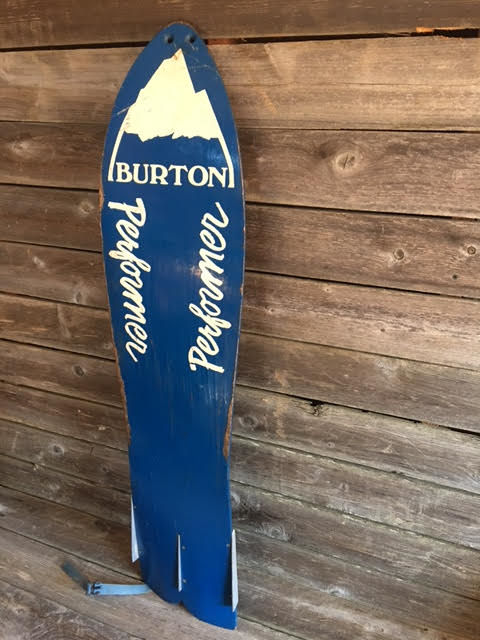 スノーボード Burton Performer(1983) Vintage Burton Performer Experimental Series Snowboard