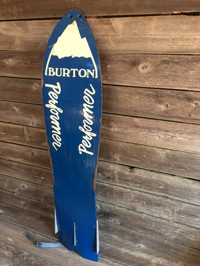 Vintage Burton Performer Experimental Series Snowboard -  Blue
