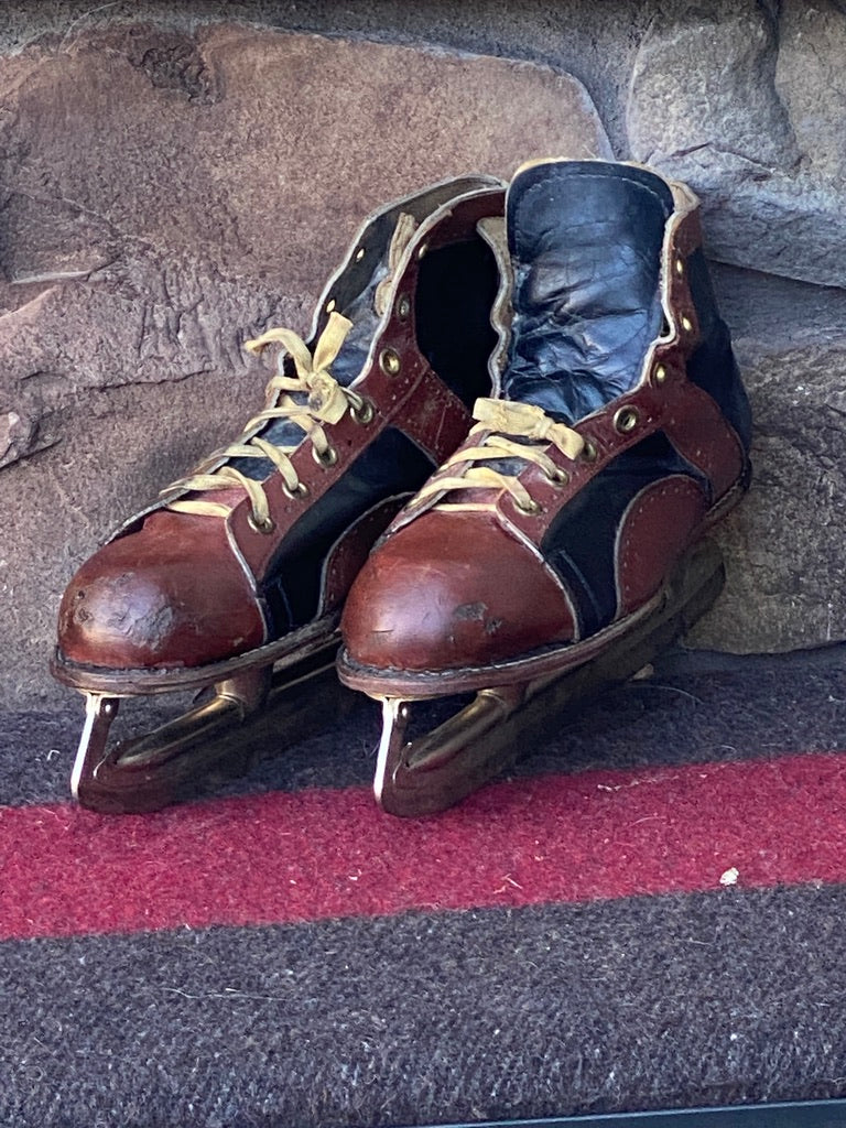 Vintage Pembroke Leather Hockey Skates
