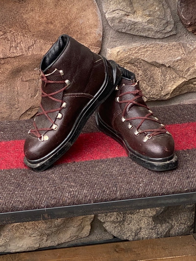 Leather Ski Boots - Vintage