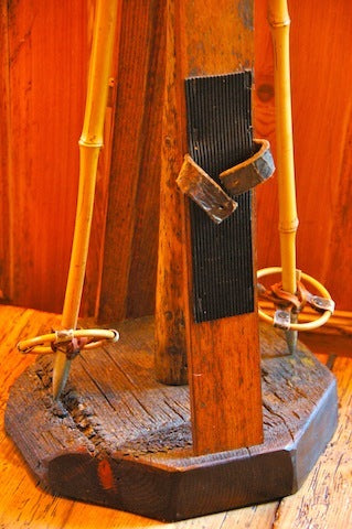 Vintage Child's Ski Floor Lamp