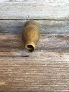 Coca Cola Folk Art Brass Bottle