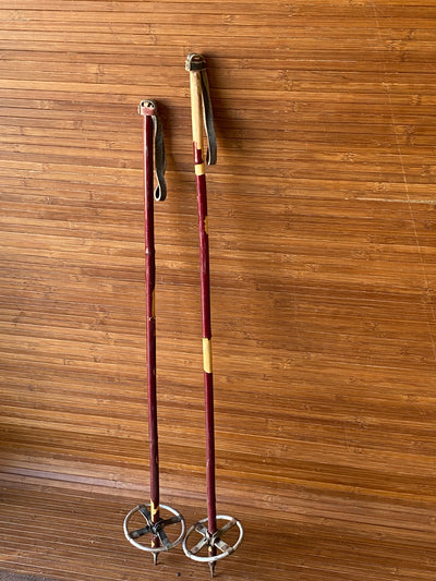 Vintage Bamboo - Childrens Ski Poles