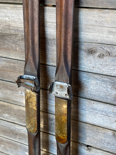 Harvey Dodds Vintage Pointed Tip - 1920s Downhill Skis