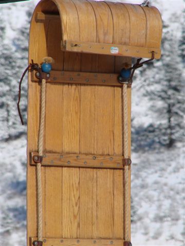 Vintage SnoCraft Toboggan