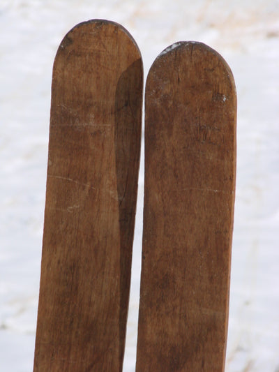 Vintage Skis - Primitive Childrens Skis