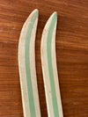 Vintage Military Downhill Skis