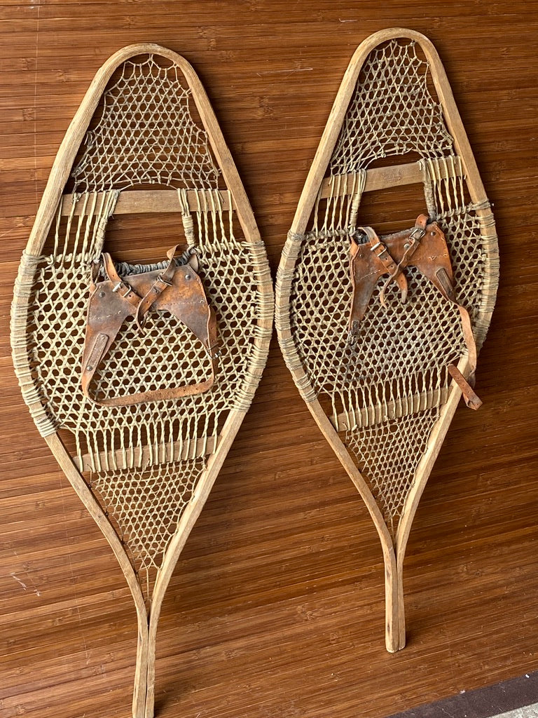 Vintage Tight Weave Faber Snowshoes