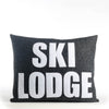 Ski Lodge Accent Pillow