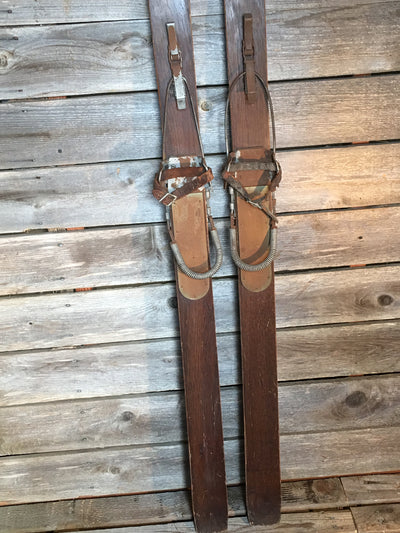 Antique Dartmouth Cooperative Society Skis