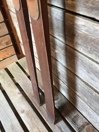 Antique Dartmouth Cooperative Society Skis