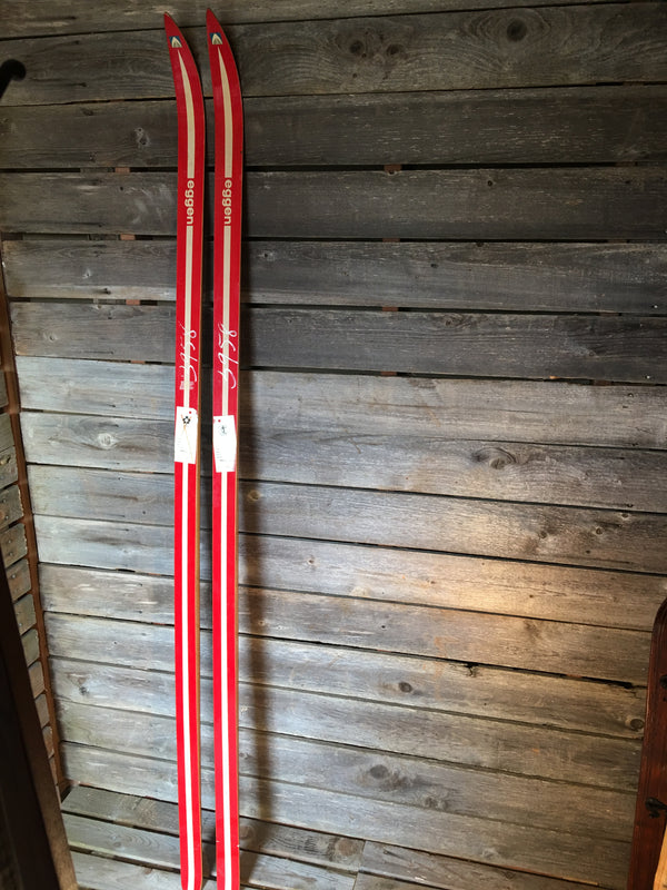 Decorative Wooden Skis - Vintage - VintageWinter