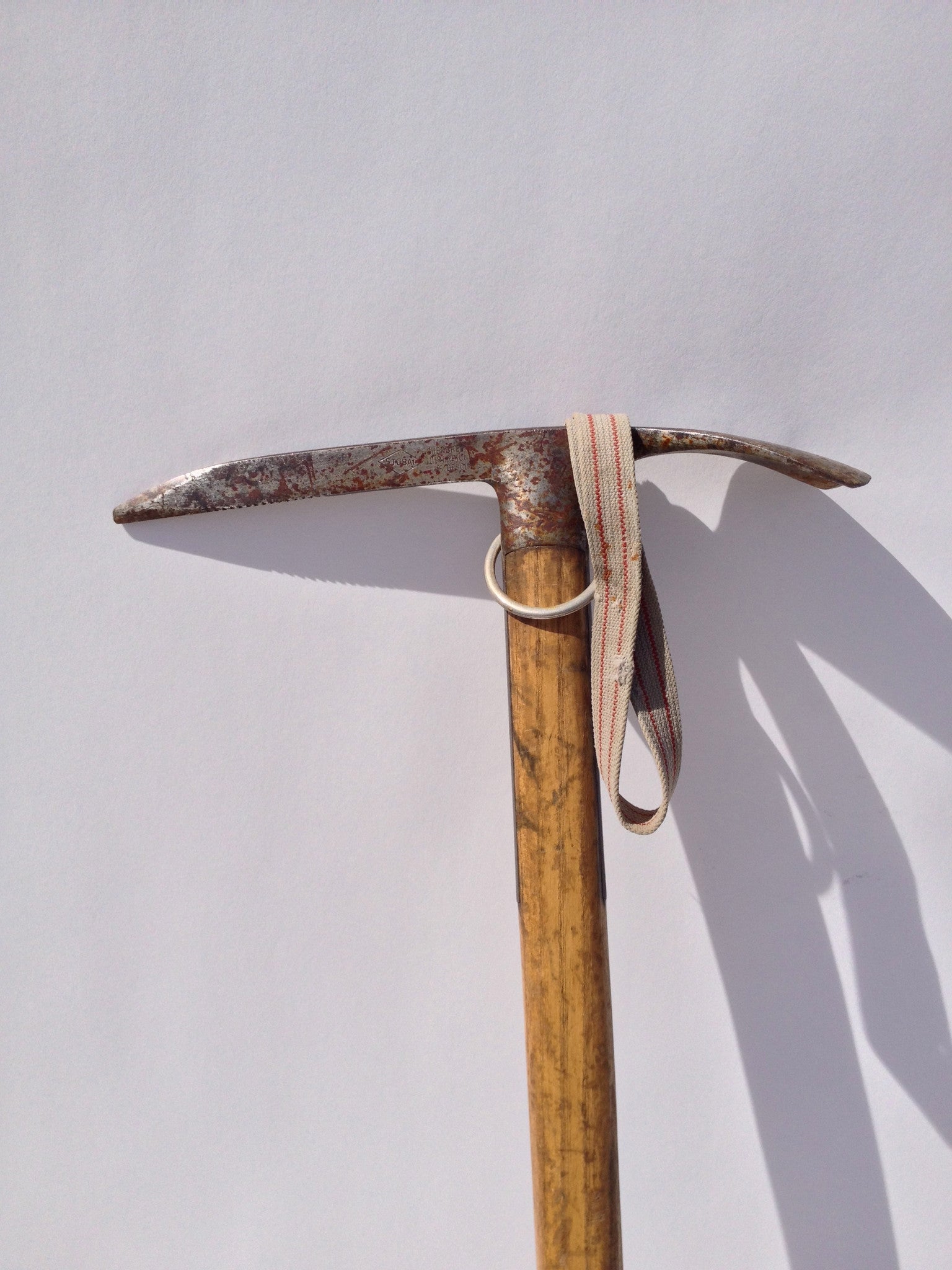 Vintage Swiss Military Mountaineering Ice Axe