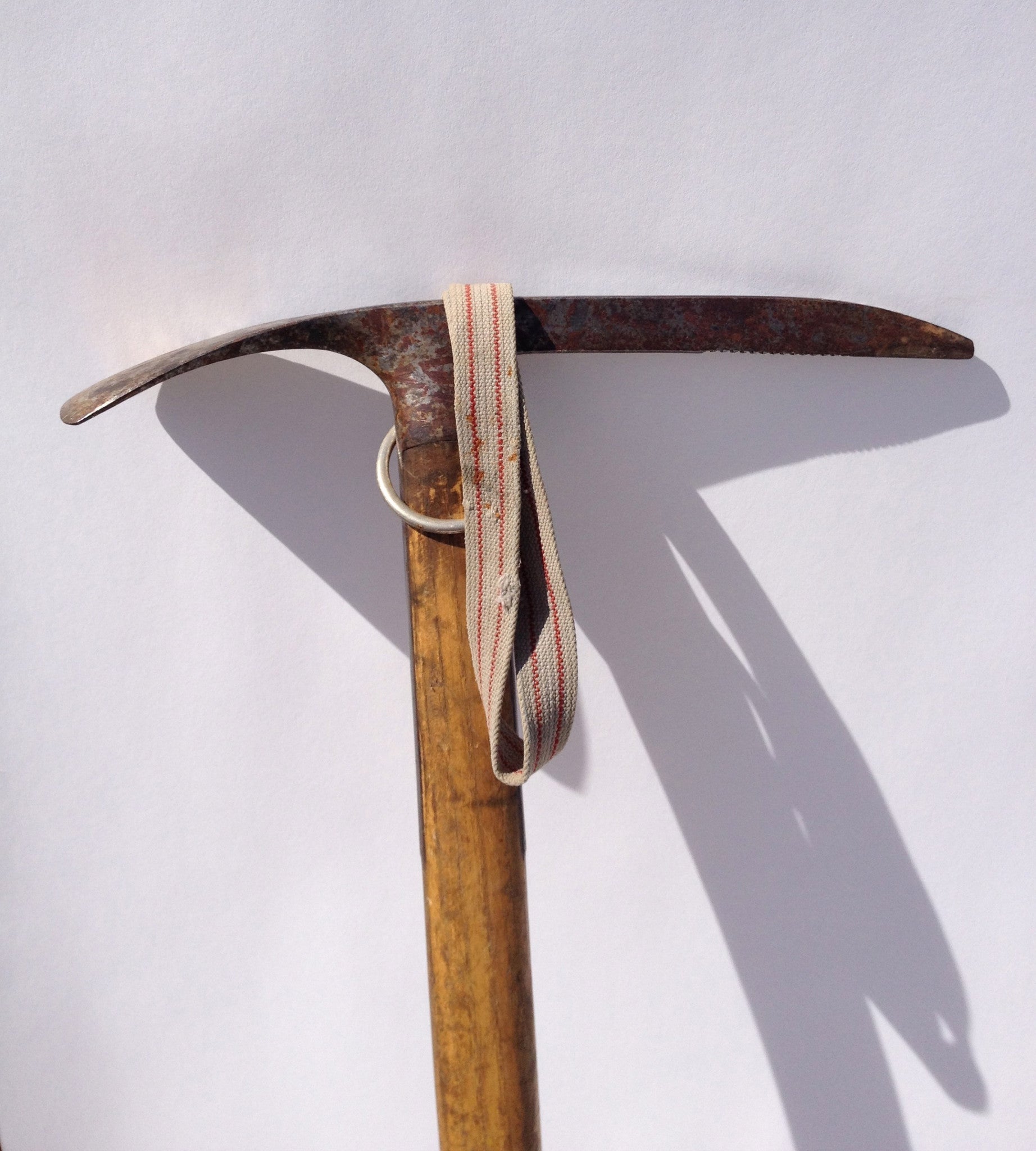 Vintage Swiss Military Mountaineering Ice Axe