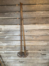 Vintage Style Bamboo Poles for Ski Decor