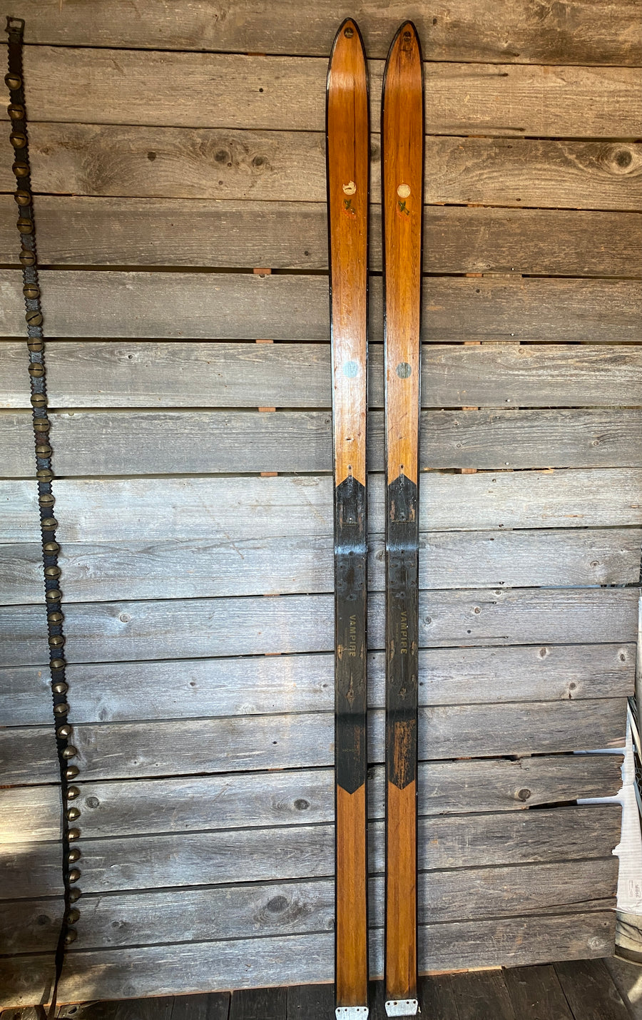1940s Downhill Skis - Authier Vampire