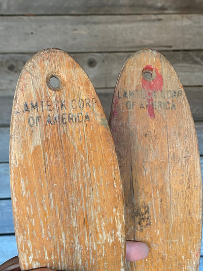 Vintage U.S. Military 10th Mountain Division Skis
