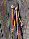 Vintage Hickory Ski Poles by Astar