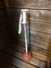 Vintage Ski Pole Plunger