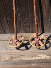 Vintage Hickory Children Ski Poles