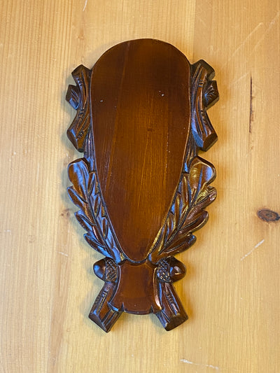 Wood Plaque - for antlers or other projects