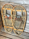 Antique 10th Mountain Bear Paw Snowshoes