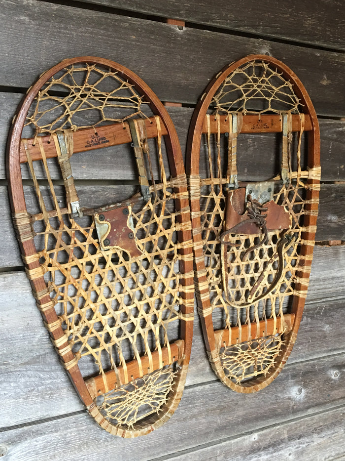 Antique Snowshoes and Vintage American Snowshoes VintageWinter