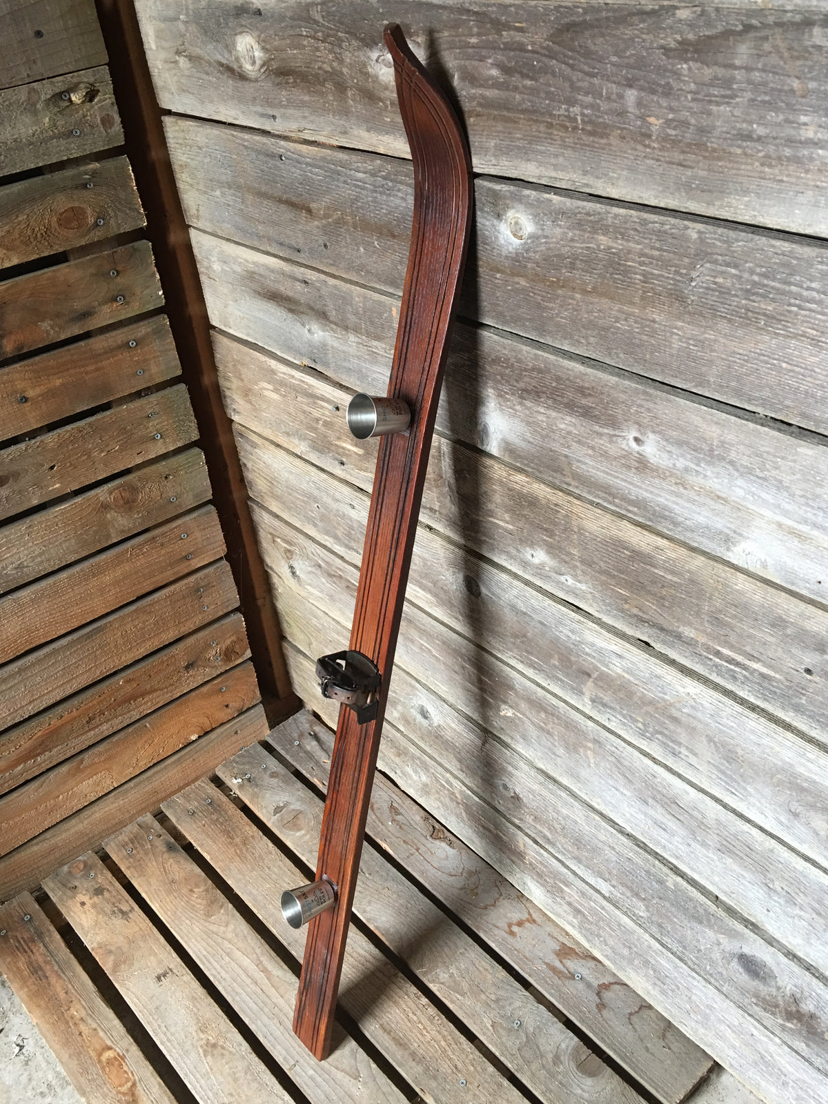 Vintage Style Shot Ski - Tandem (Duo)