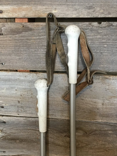 Vintage Adjustable Ski Poles - C.A Lund - US