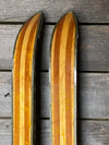 Vintage Krystal Combi Polaris Skis 1940s - 1950s