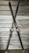 Vintage Krystal Combi Polaris Skis 1940s - 1950s