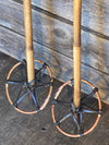 Vintage Style Bamboo Poles