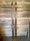 Vintage R.H. Macy's and Company Wooden Skis