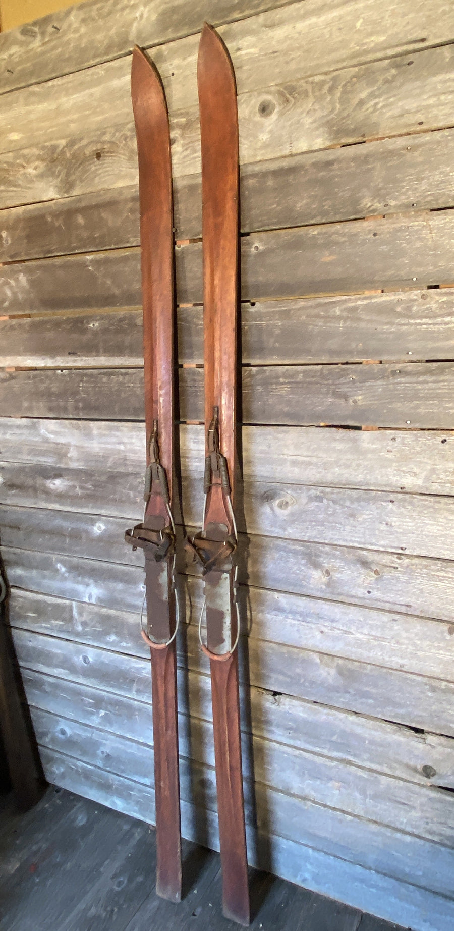 Vintage Skis - Rounded Tip 1930s