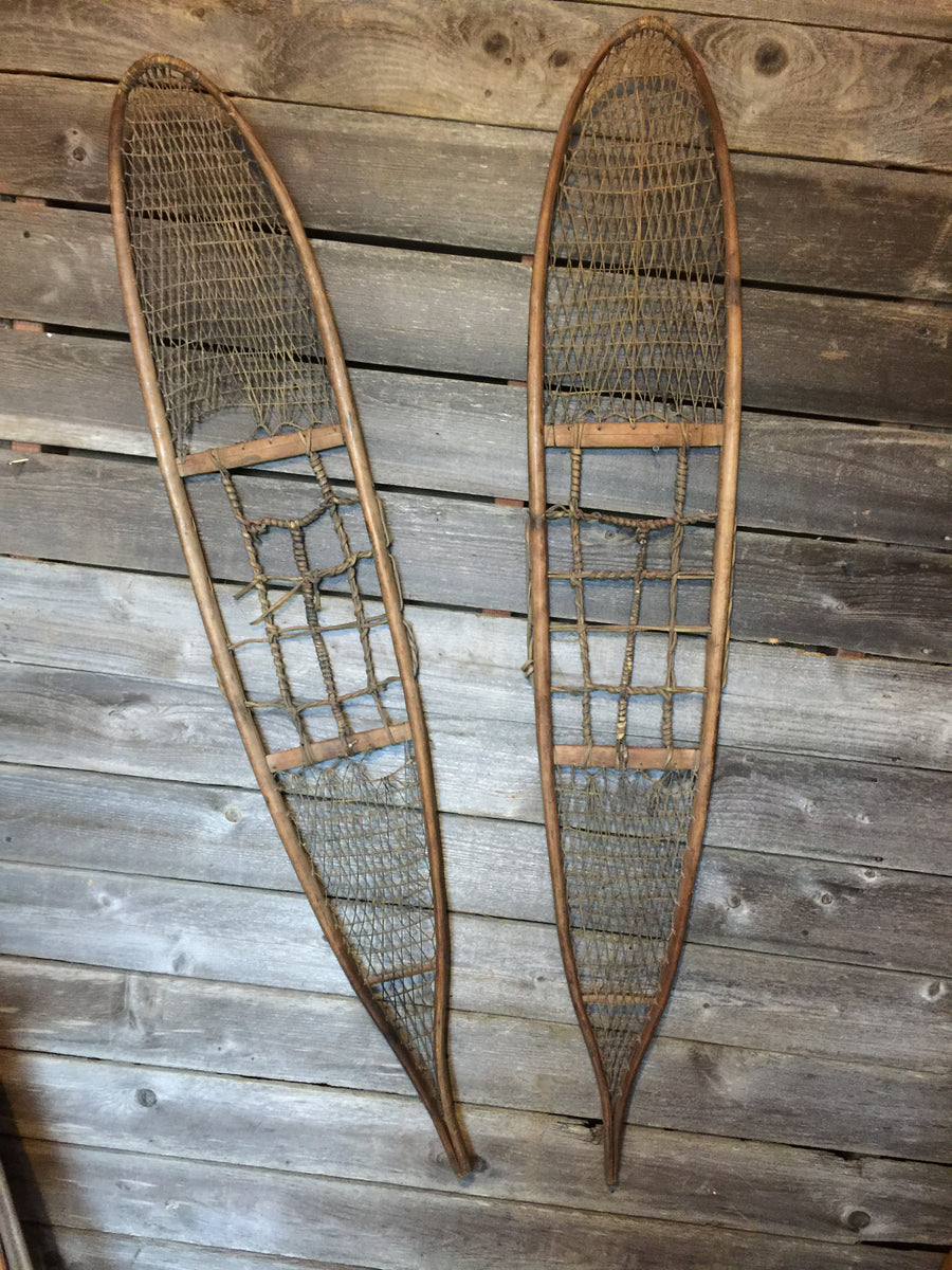 Native American Indian Snowshoes - Athabaskan