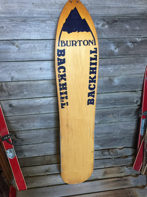 burton backhill snowboard value Vintage 1982 Burton Backhill Snowboard