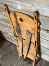 Wood Frame Backpack Vintage