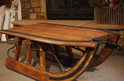 Logging Sled Coffee Table