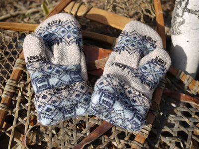 Wool "Vintage Sweater" Mittens