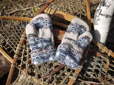 Wool "Vintage Sweater" Mittens