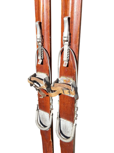 Vintage Kandahar Ski Bindings - Beartrap Cable Style