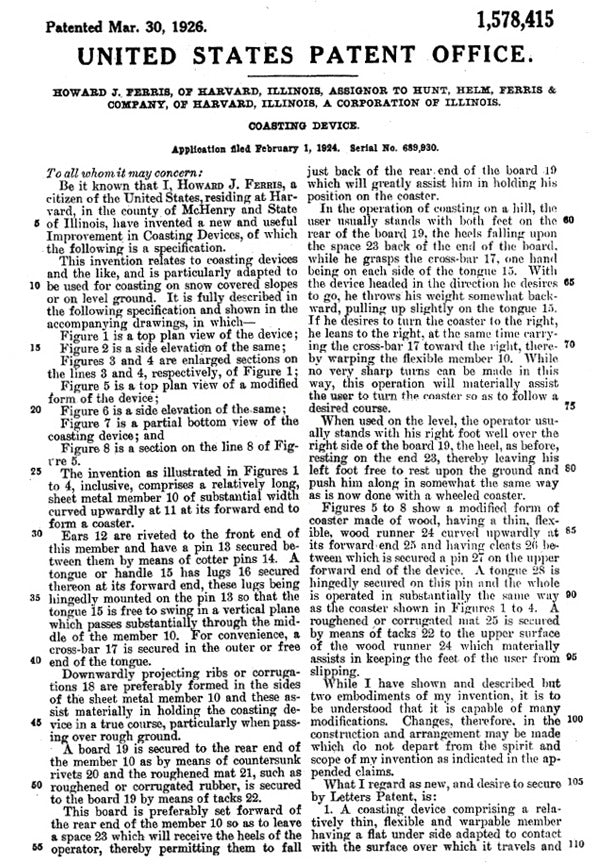 Skeeboggan - Vintage Snowboard