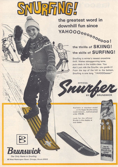 Brunswick Snurfer Snowboard