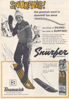 Vintage Skifer Ski Surfing