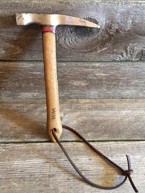 Vintage Stubai Rock Climbing Piton Cleaning Hammer
