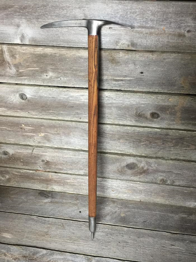 Vintage Swiss Wooden Ice Axe- Kandersteg 1941