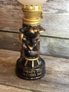 “There’s One in Every Bar” Kerosene Lamp- UNUSED