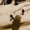 Vintage Ski Photo - Thrills of Powder
