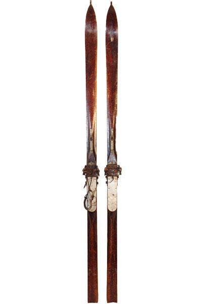 Vintage Skis - Pointed Tip