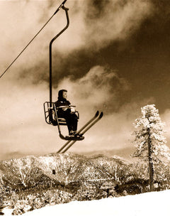 Pull ski vintage outlet